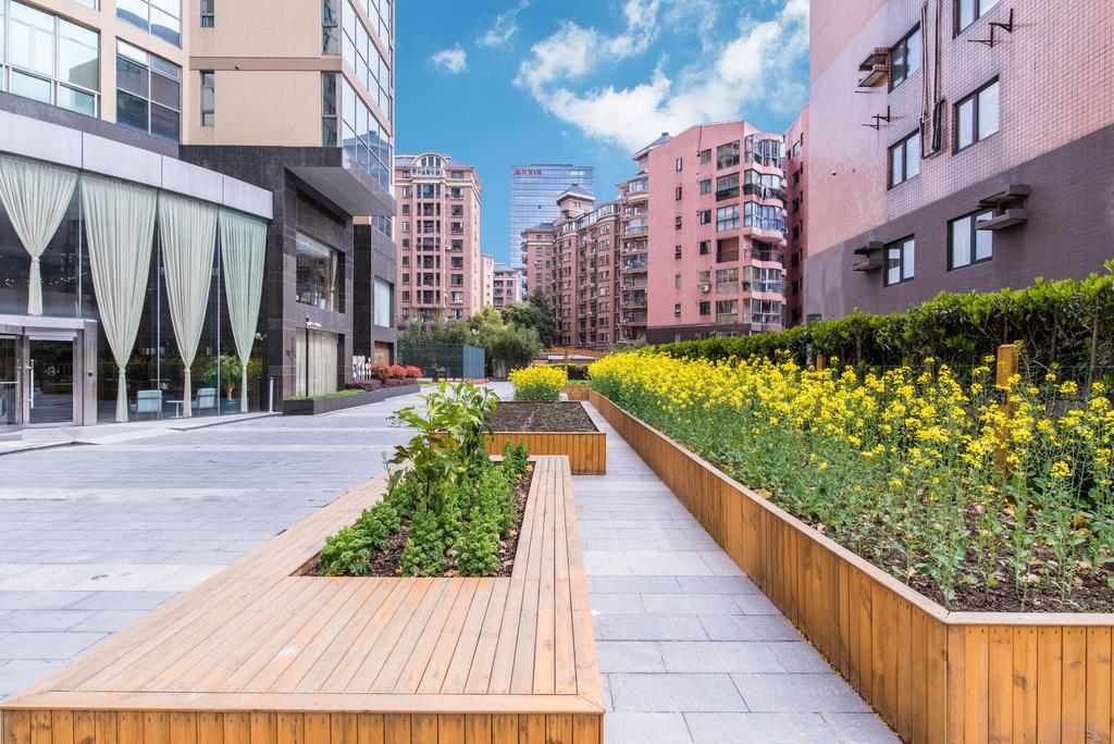 Green Court Residence Jinqiao Diamond Shanghai Esterno foto