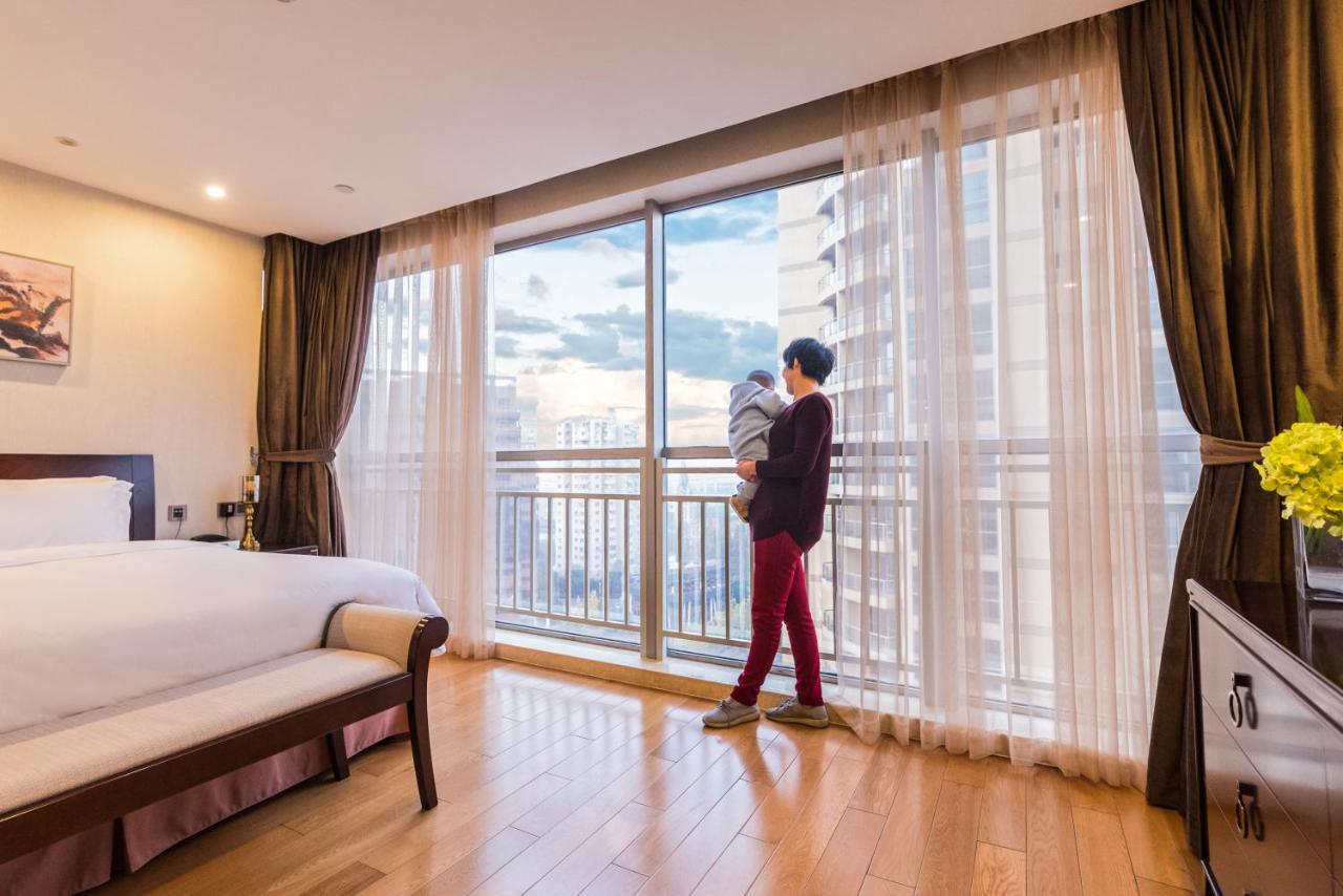 Green Court Residence Jinqiao Diamond Shanghai Esterno foto