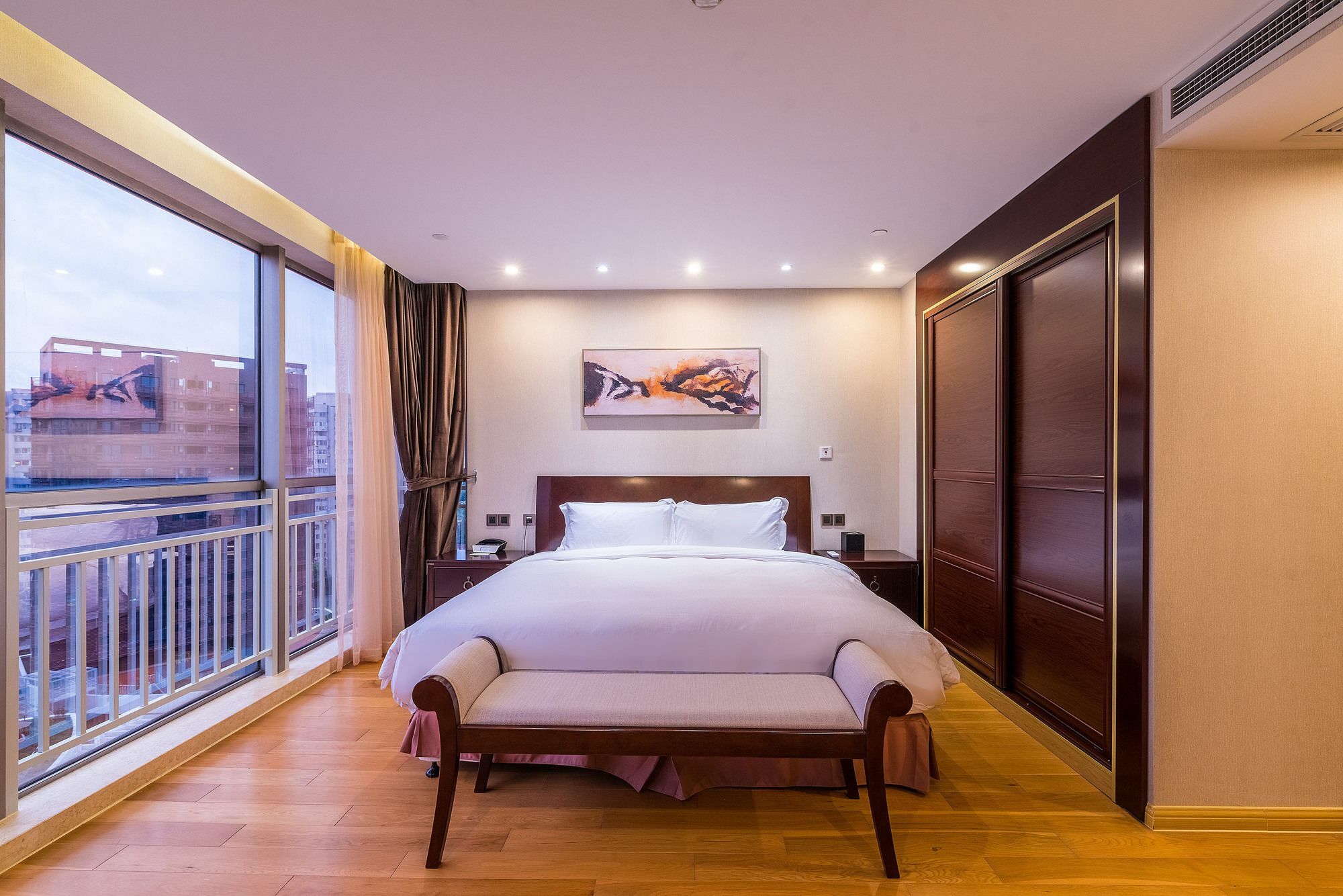 Green Court Residence Jinqiao Diamond Shanghai Esterno foto
