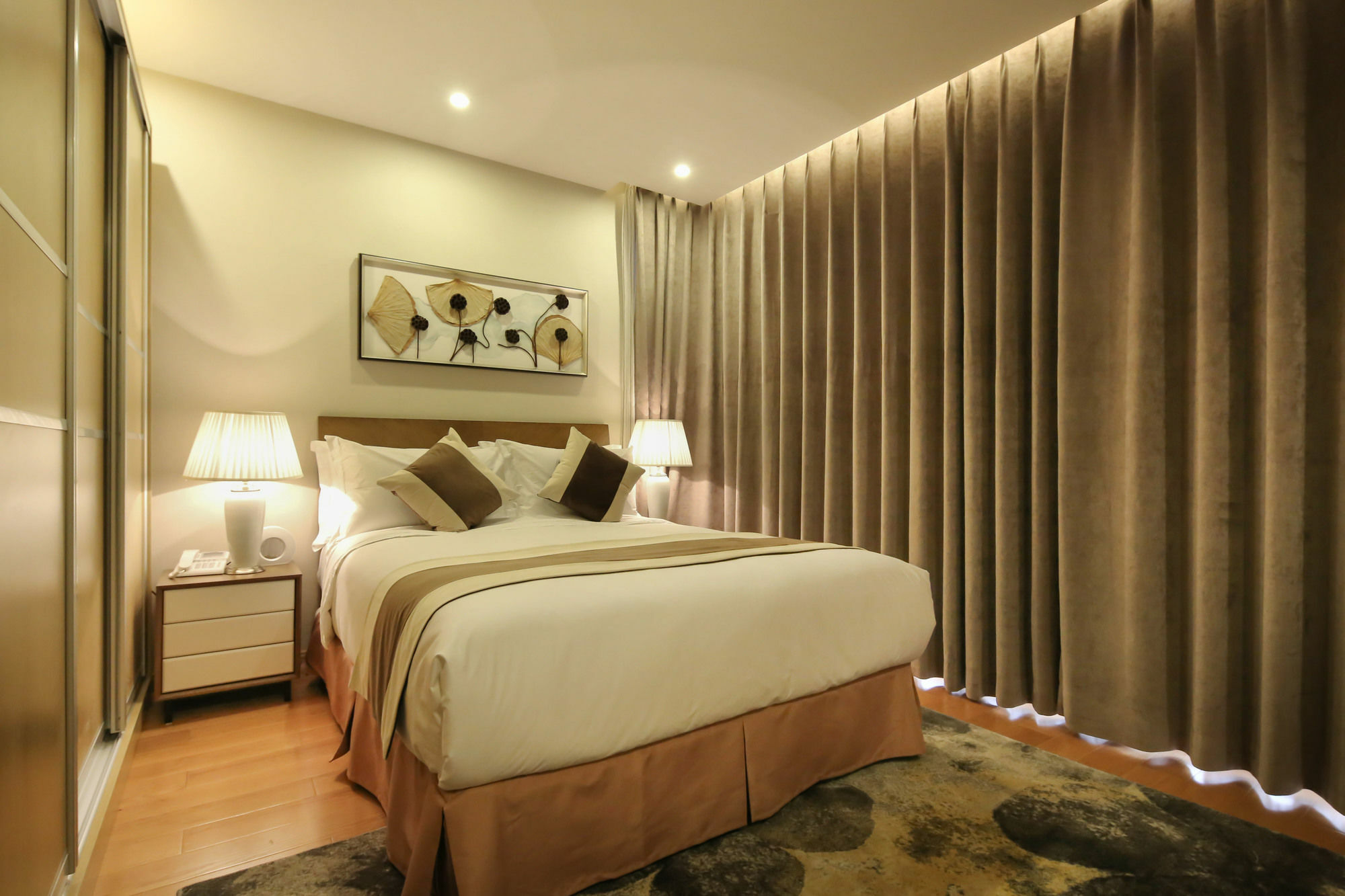 Green Court Residence Jinqiao Diamond Shanghai Esterno foto