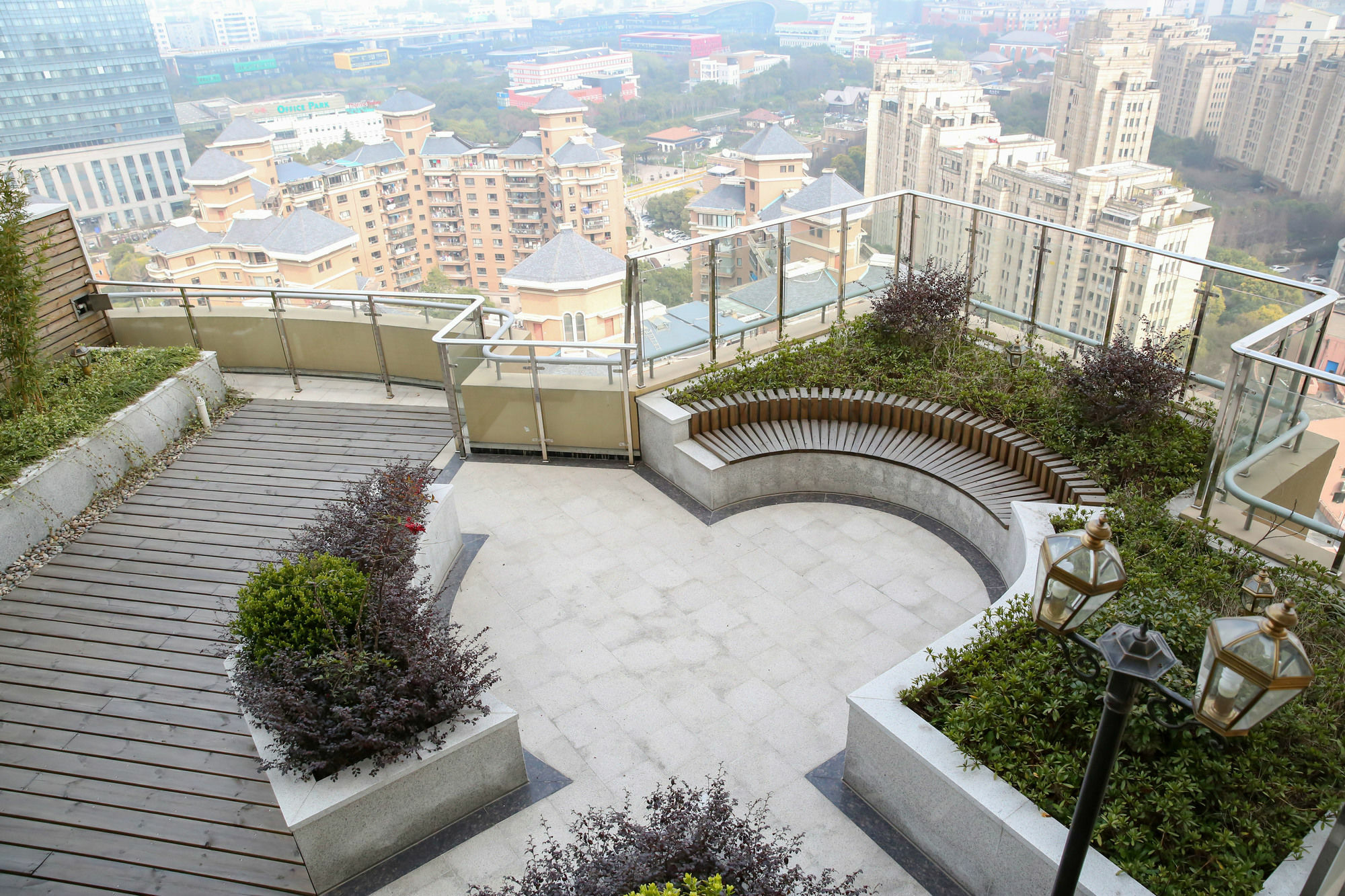 Green Court Residence Jinqiao Diamond Shanghai Esterno foto