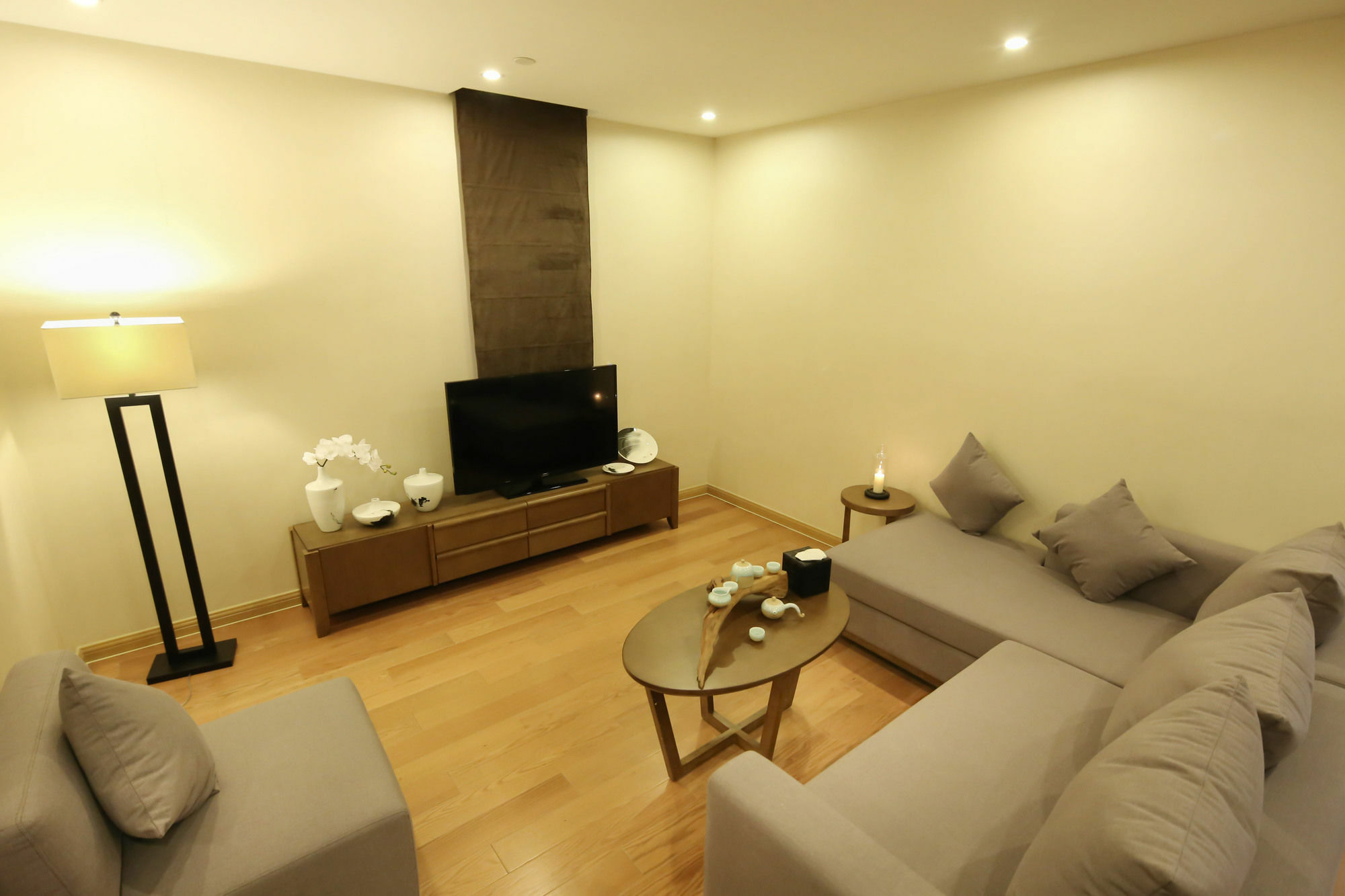 Green Court Residence Jinqiao Diamond Shanghai Esterno foto